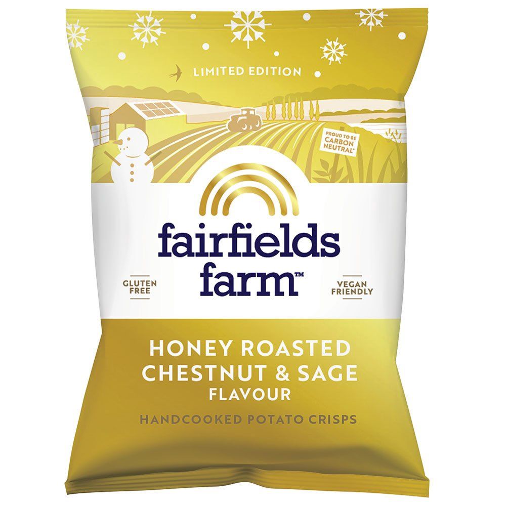 Fairfields Honey Roasted Chestnut &amp; Sage Crisps