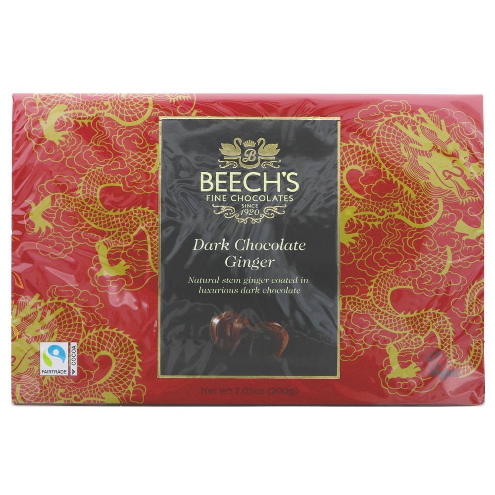 Beech's Dark Chocolate Ginger. 200g