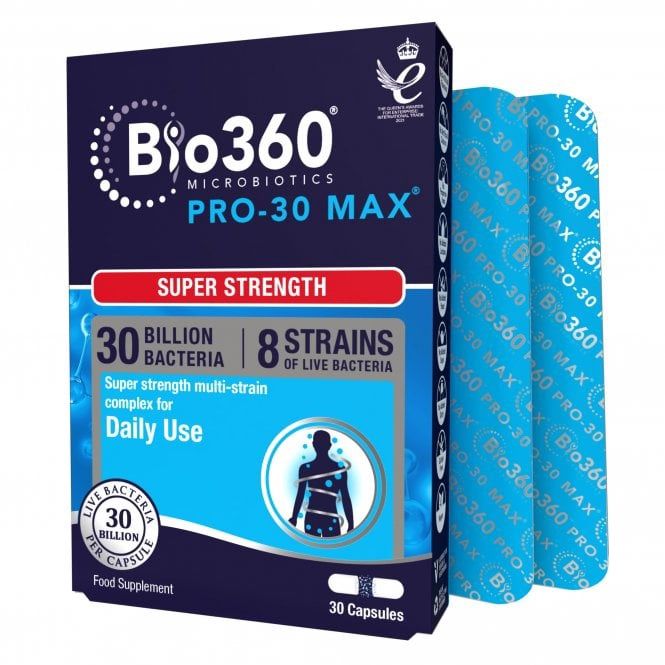 Natures aid Pro-30 MAX (30 Billion Bacteria) 60 caps