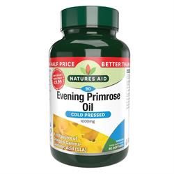 Natures Aid Evening Primrose Oil 1000mg