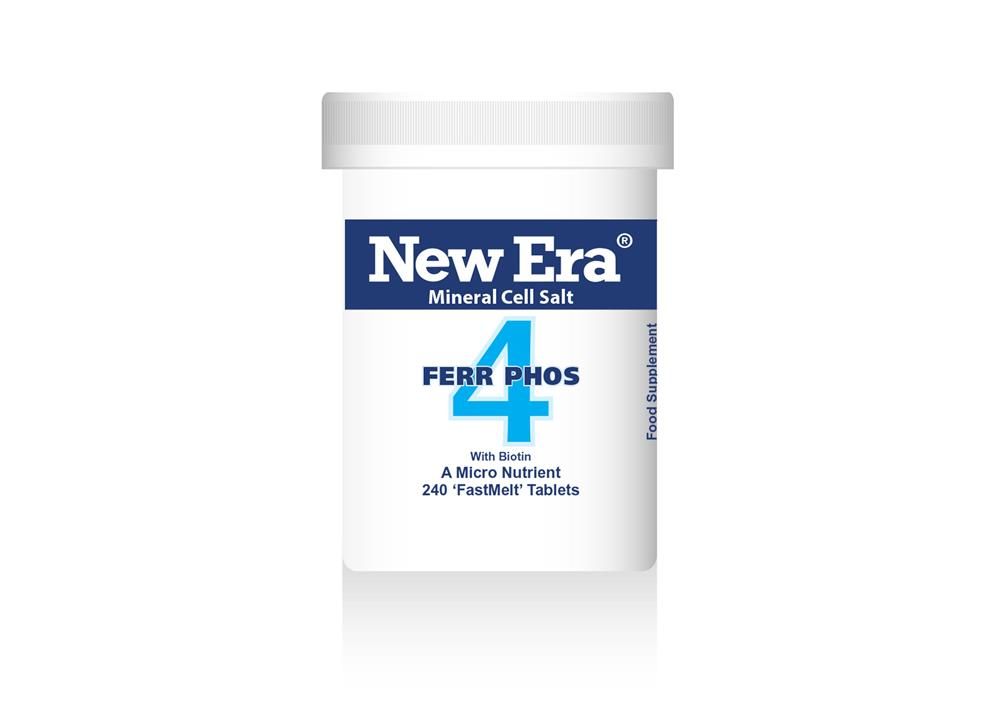 New Era No 4 Ferr Phos 240 Tablets