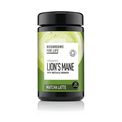 Organic Lions Mane Matcha Latte