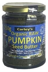 Carleys Organic Raw Pumpkin Seed Butter