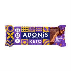 Adonis Double Choc Crisp High Protein Keto Bar 45g