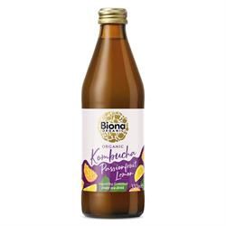 Biona Organic Passionfruit Lemon Kombucha 330ml