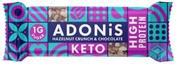 Adonis Hazelnut Crunch High Protein Bar 45g