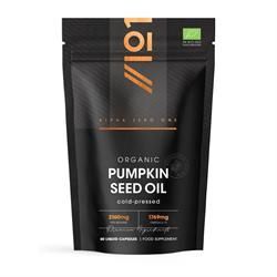 Alpha01 Organic Pumpkin Seed Oil 60 capsules