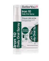 Better You Iron Daily Oral Spray 10mg dosage 25ml