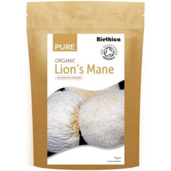 Biethica Organic Lions Mane Mushroom Powder 75g