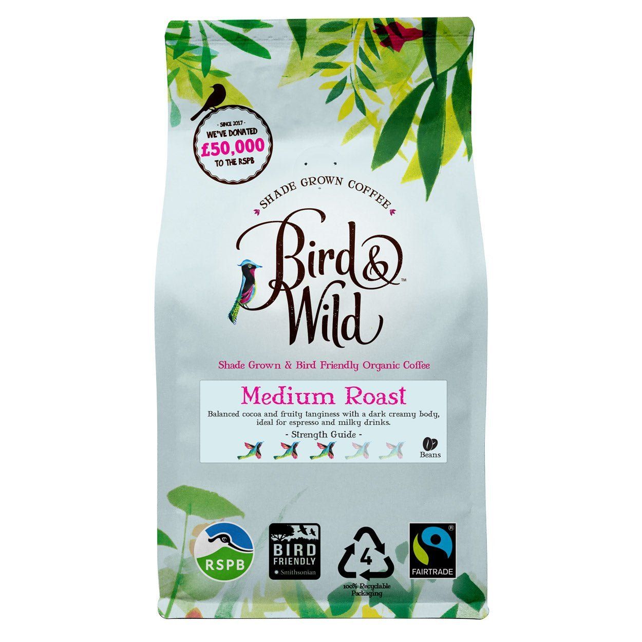 Bird &amp; Wild Organic Seasonal Blend Coffee beans