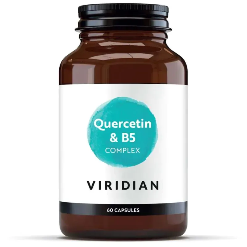 Viridian Quercetin &amp; B5 Complex 60 Veg Caps