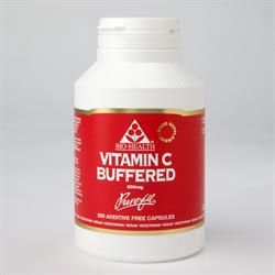 Bio Health Buffered Vitamin C 500mg 200 capsules