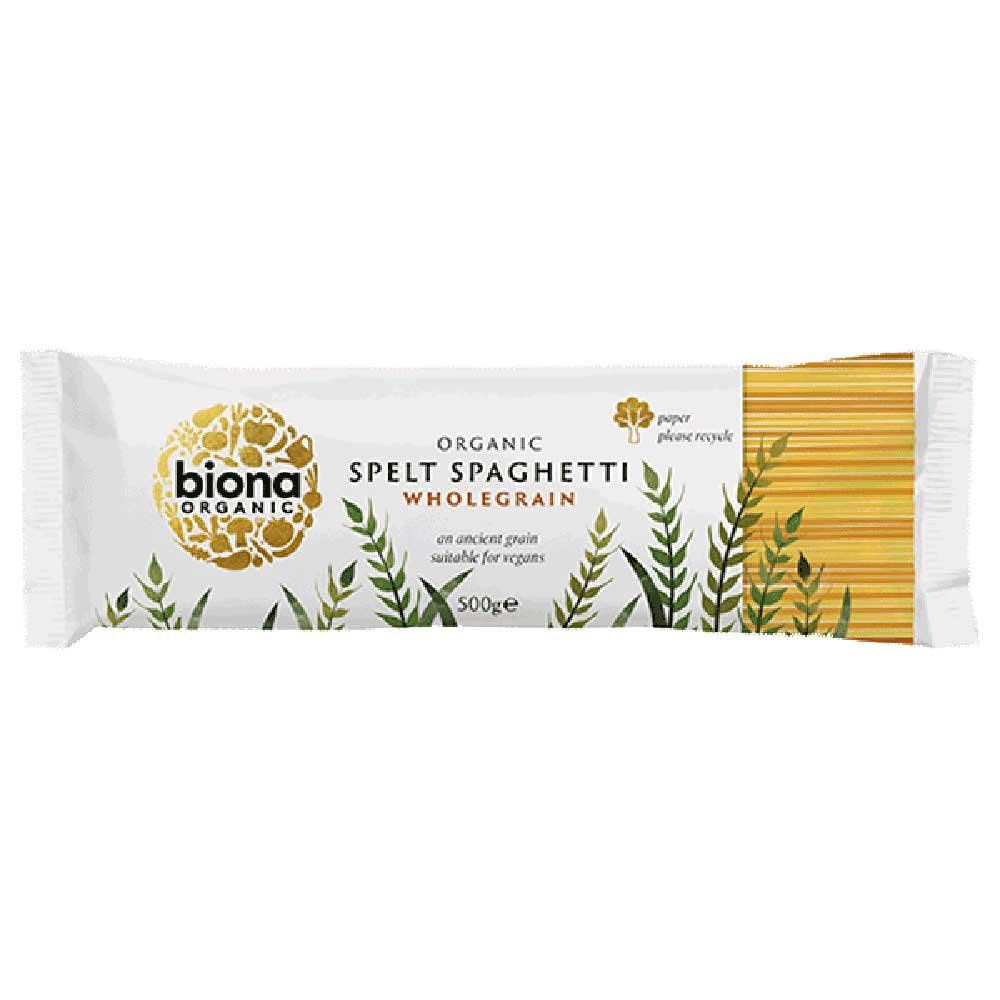 Biona Organic Spelt Spaghetti - Wholemeal