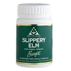 Bio Health Slippery Elm 300mg 60 Capsules