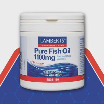 Lamberts Pure Fish Oil 180 capsules
