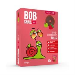 Bob Snail Apple-Strawberry Fruit Rolls 100g