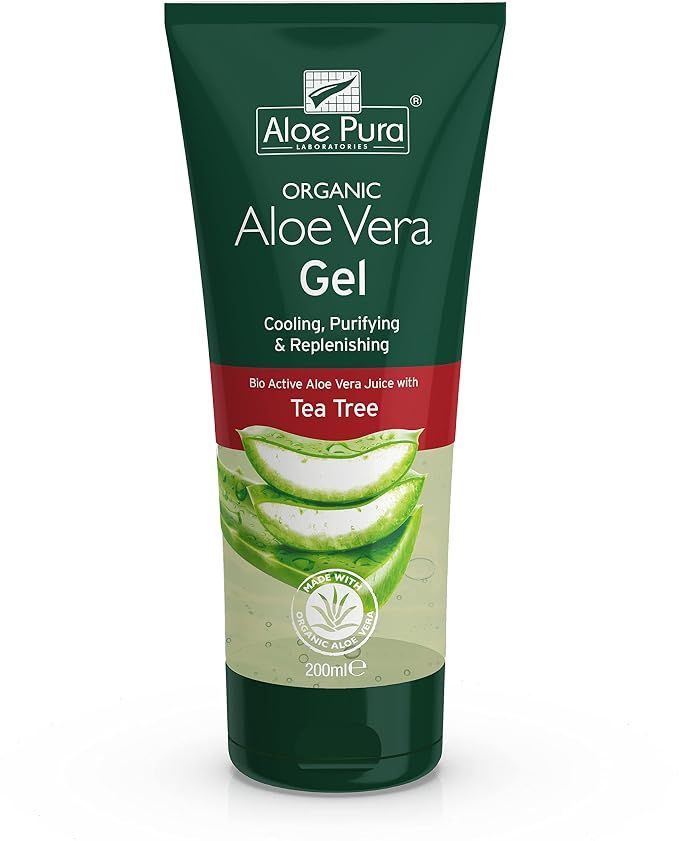 Aloe Pura Aloe Vera Gel with Tea Tree 200ml