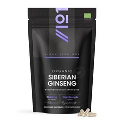 Alpha01 Organic Siberian Ginseng 10000mg 120 Capsules