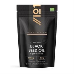 Alpha01 Organic Black Seed Oil 1440mg 120 Capsules