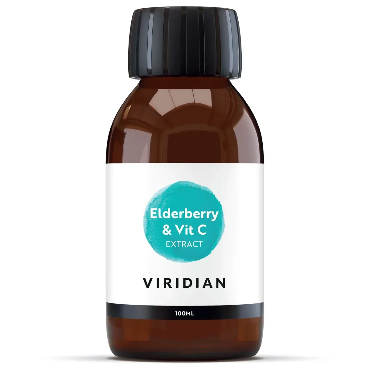 Viridian Organic Elderberry &amp; Vit C Extract 100ml.