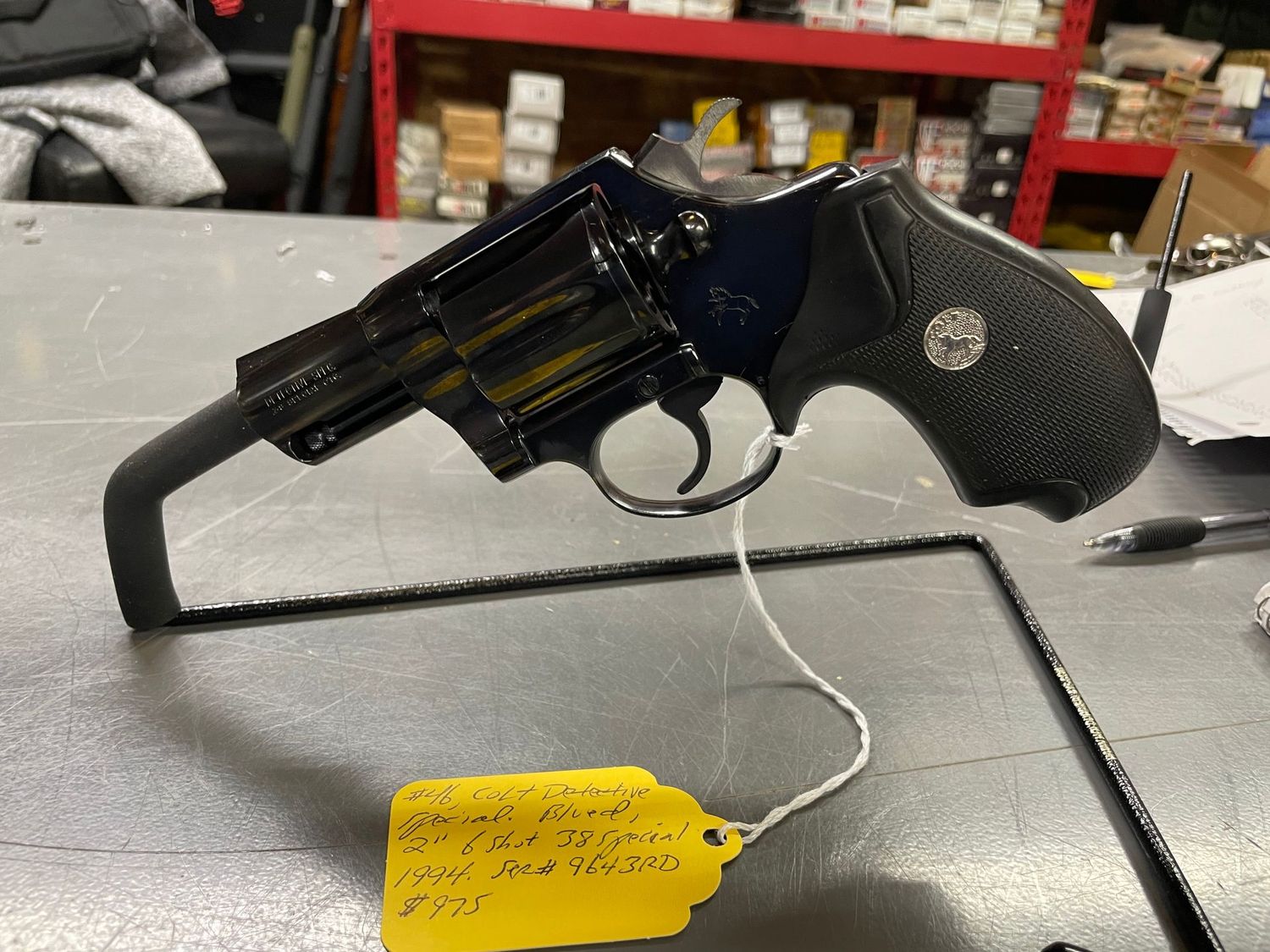 Colt Detective Special, 1994, 38 Special, 2 inch Blued, Excellent condition