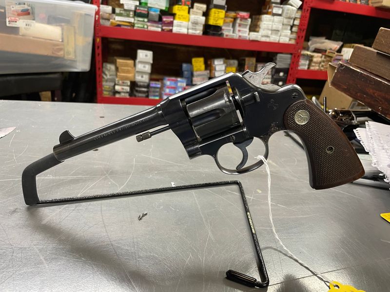 Colt Model 1917, 45 acp, 5 1/2 inch, 1933, very good condition, minor pitting on left lower frame Colt Model 1917, 45 acp, 5 1/2 inch, 1933, very good condition, minor pitting on left lower frame