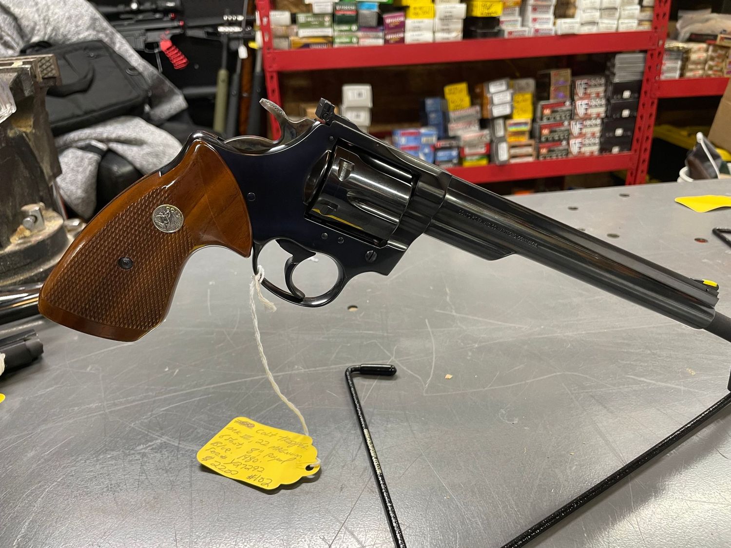 Colt Trooper MK III, 1980, 22 Magnum, Royal Blue, Excellent condition