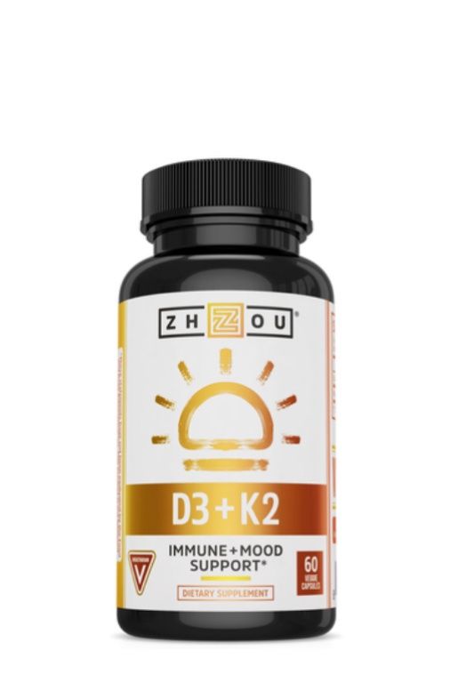 Vitamin D3+K2 - 60 Capsules