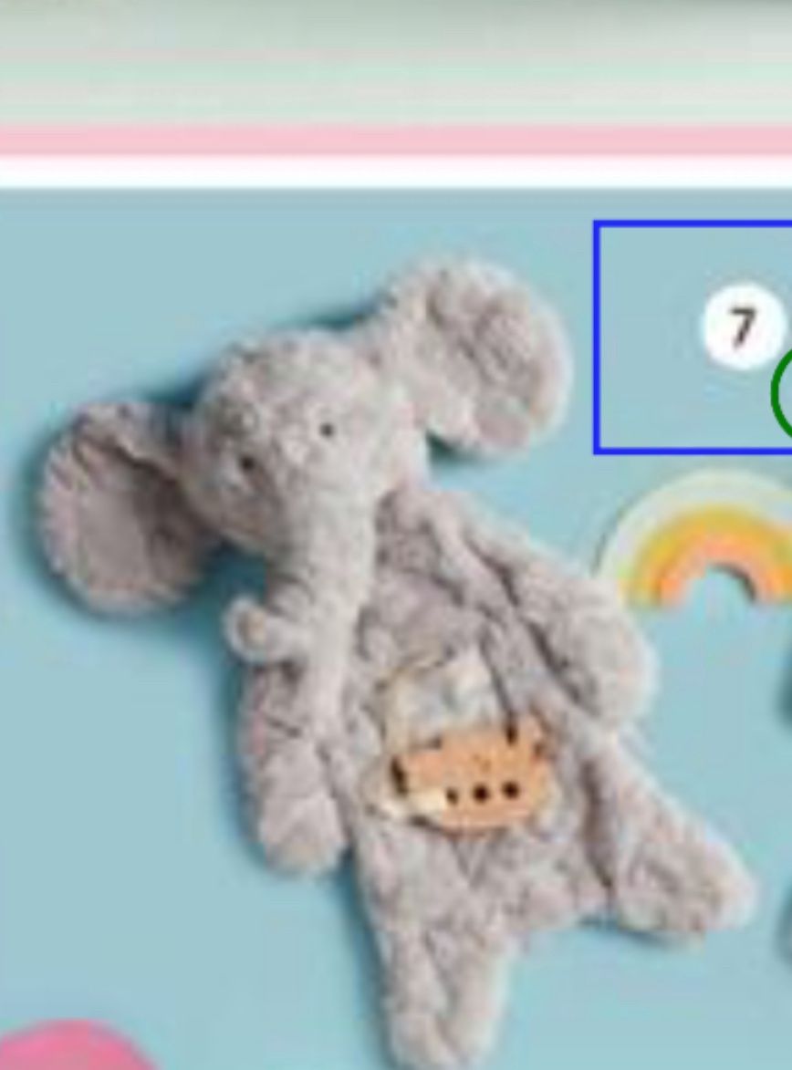 Elephant Noah's Ark Cuddler