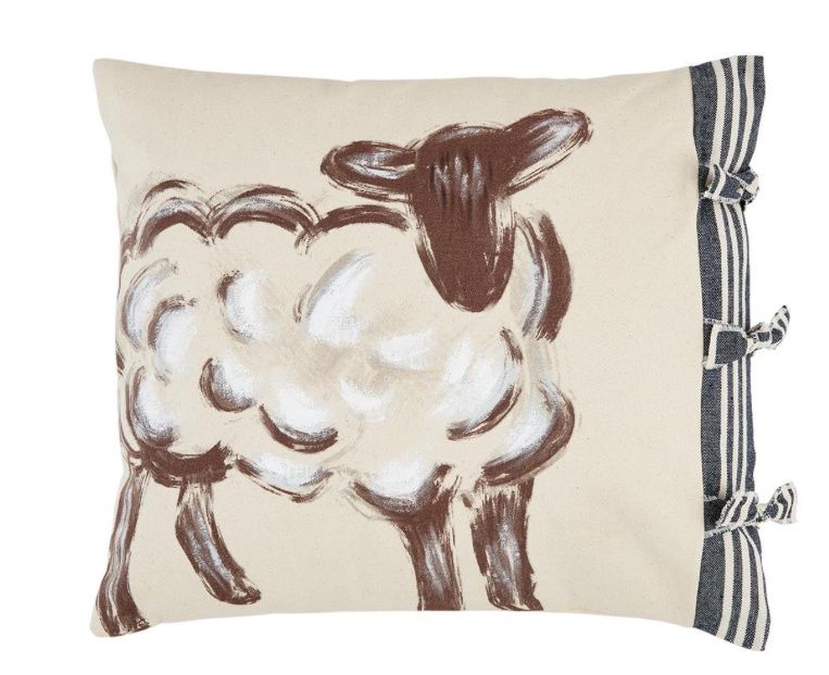 Hand Painted Sheep Pillows