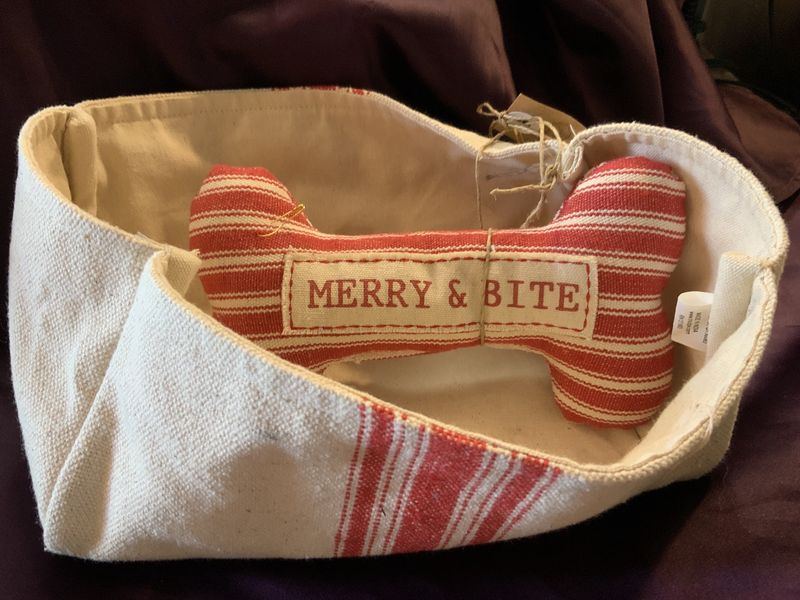 Merry &amp; Bite  Dog Bone Pillow