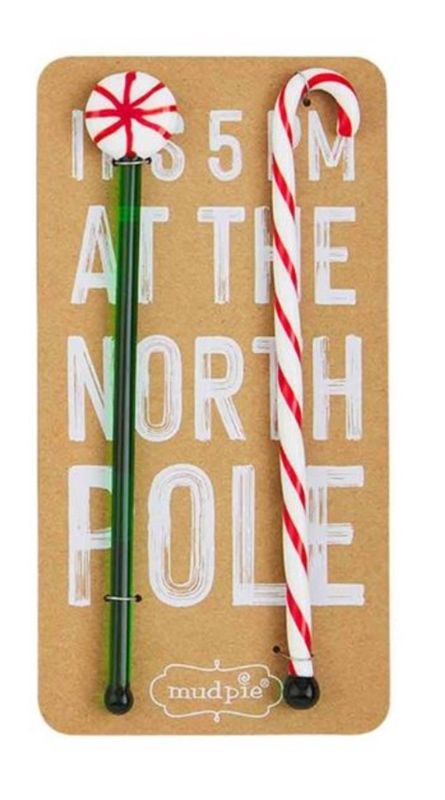 Christmas Bar Accessories 5Oclock Stirrers