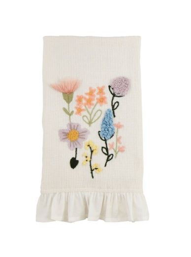 COLLAGE WAFFLE WEAVE TOWEL