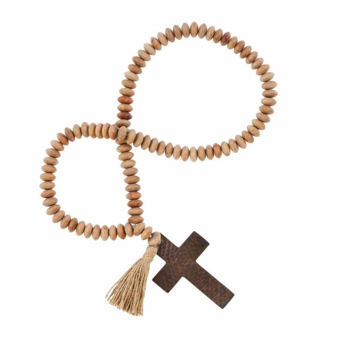 Cross Beaded Decor Beads