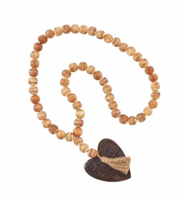 Heart Beaded Decor Beads