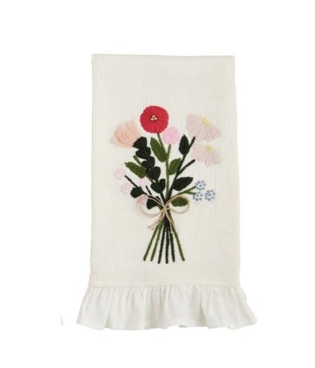 Bouquet  Waffle  Weave  Towel