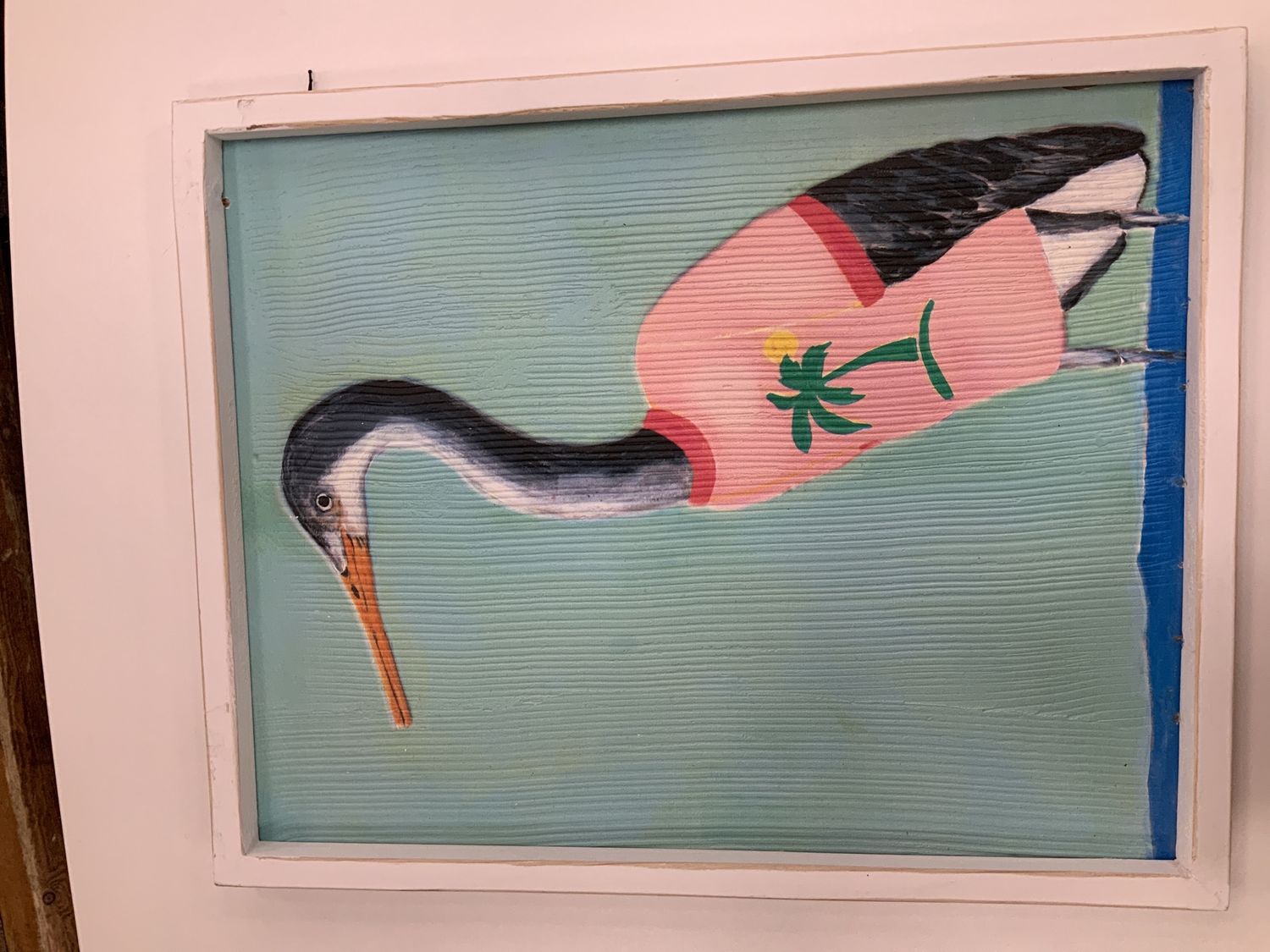 Birds In Clothes Wall Art