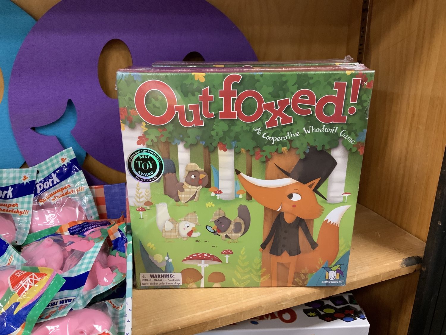 Outfoxed Game Whodunit Game