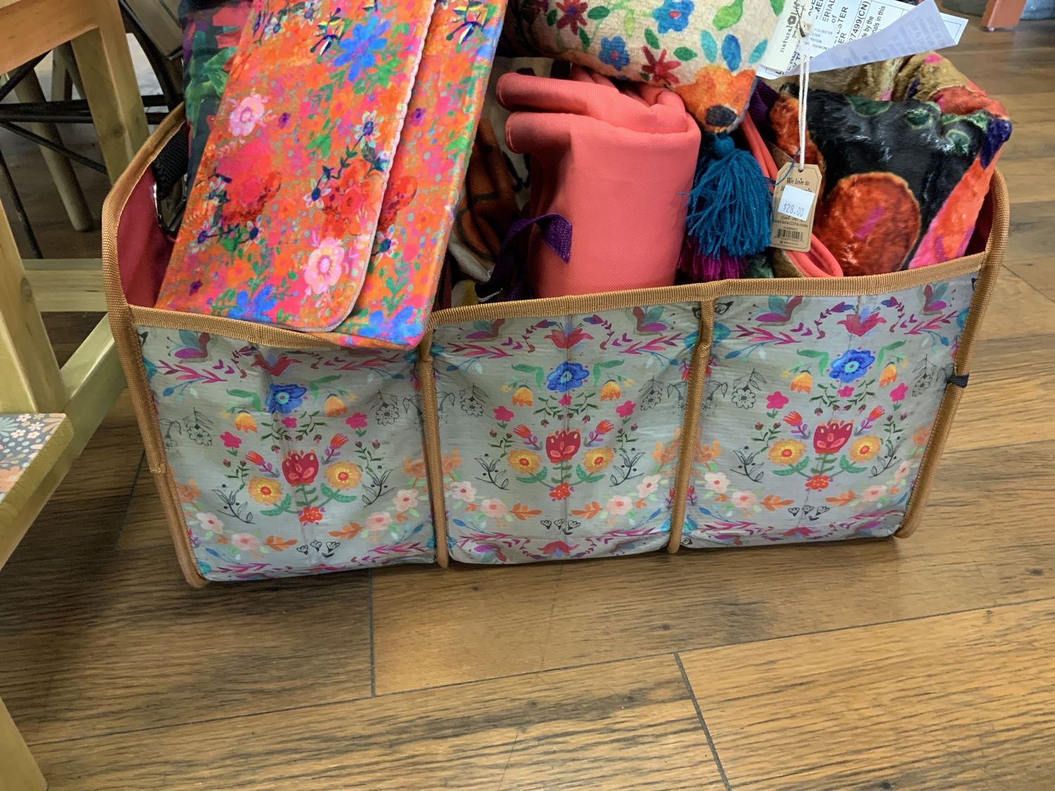 Floral Bedside Caddy