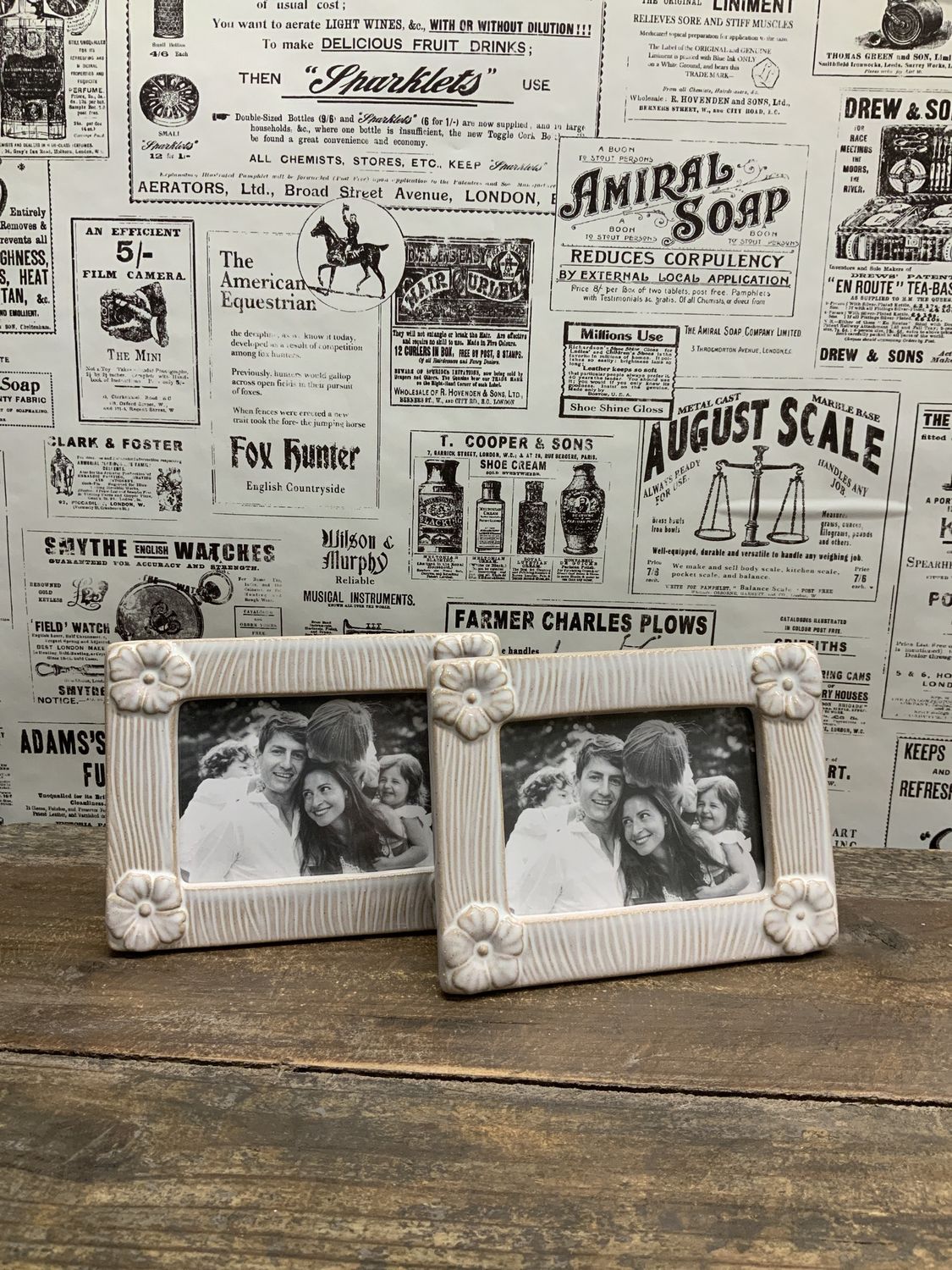 HORIZONTAL FLOWER MINI FRAME