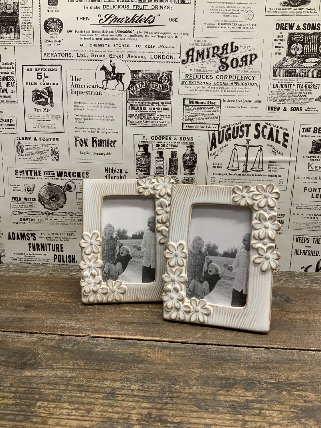 Vertical  Flower Mini Frame