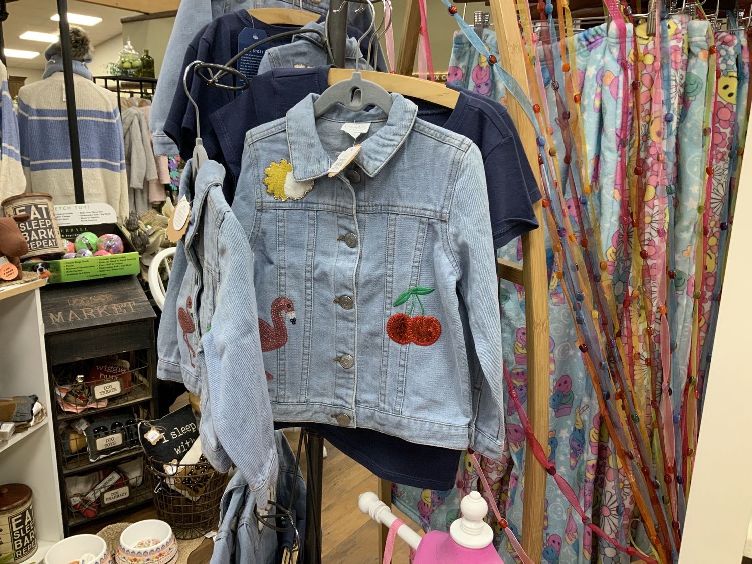 KIDS JEAN JACKET MEDIUM