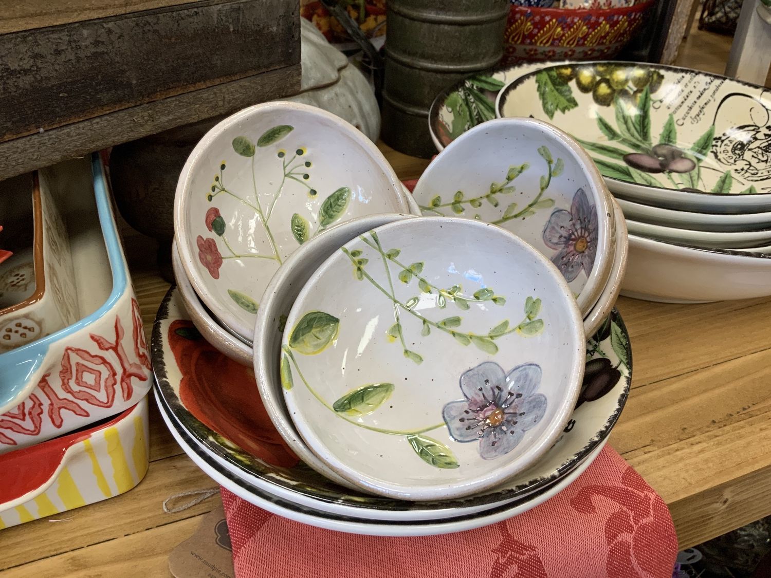 flower dipping tripit dish