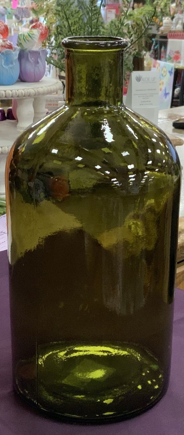 Large Green Vase