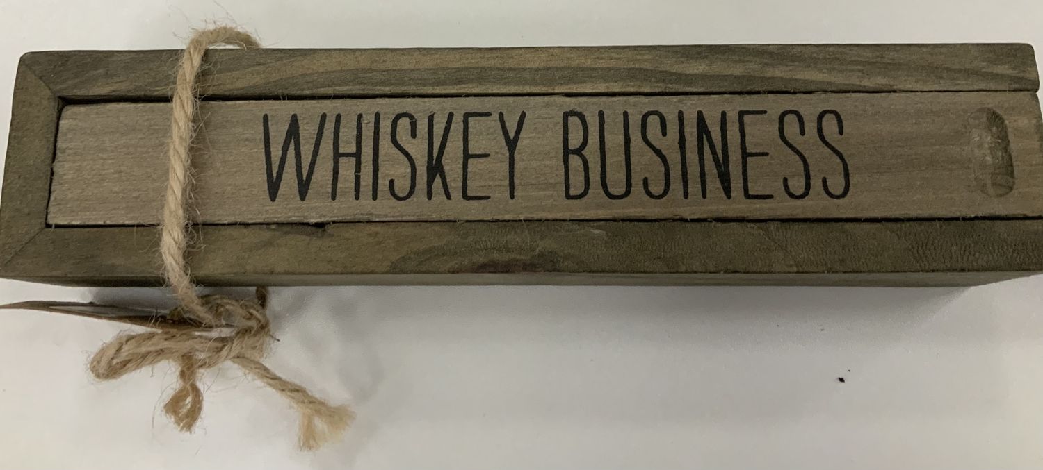 Whiskey Rocks - whiskey business