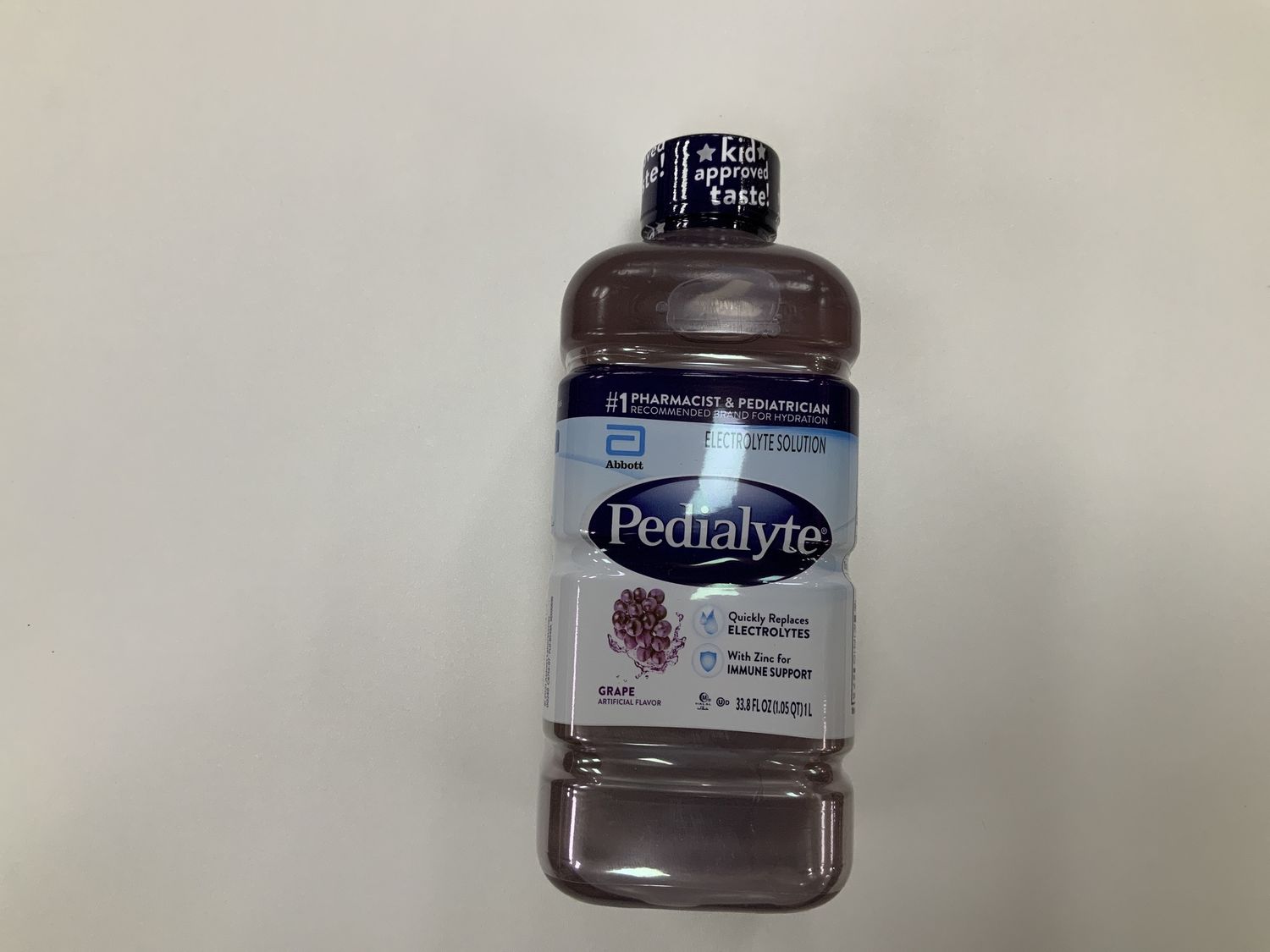 Pedialyte Solution Grape Flavored