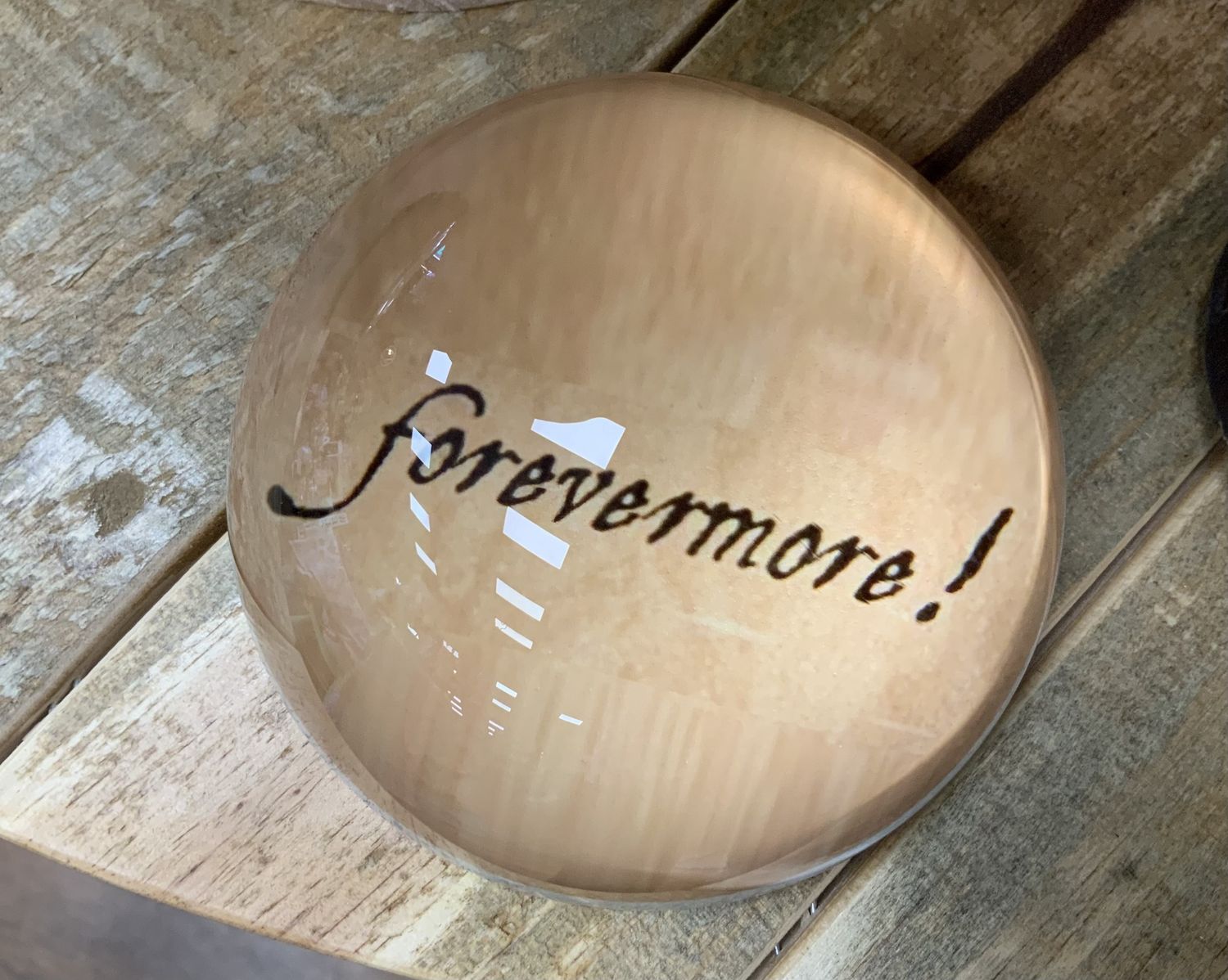 FOREVERMORE composite paperweight