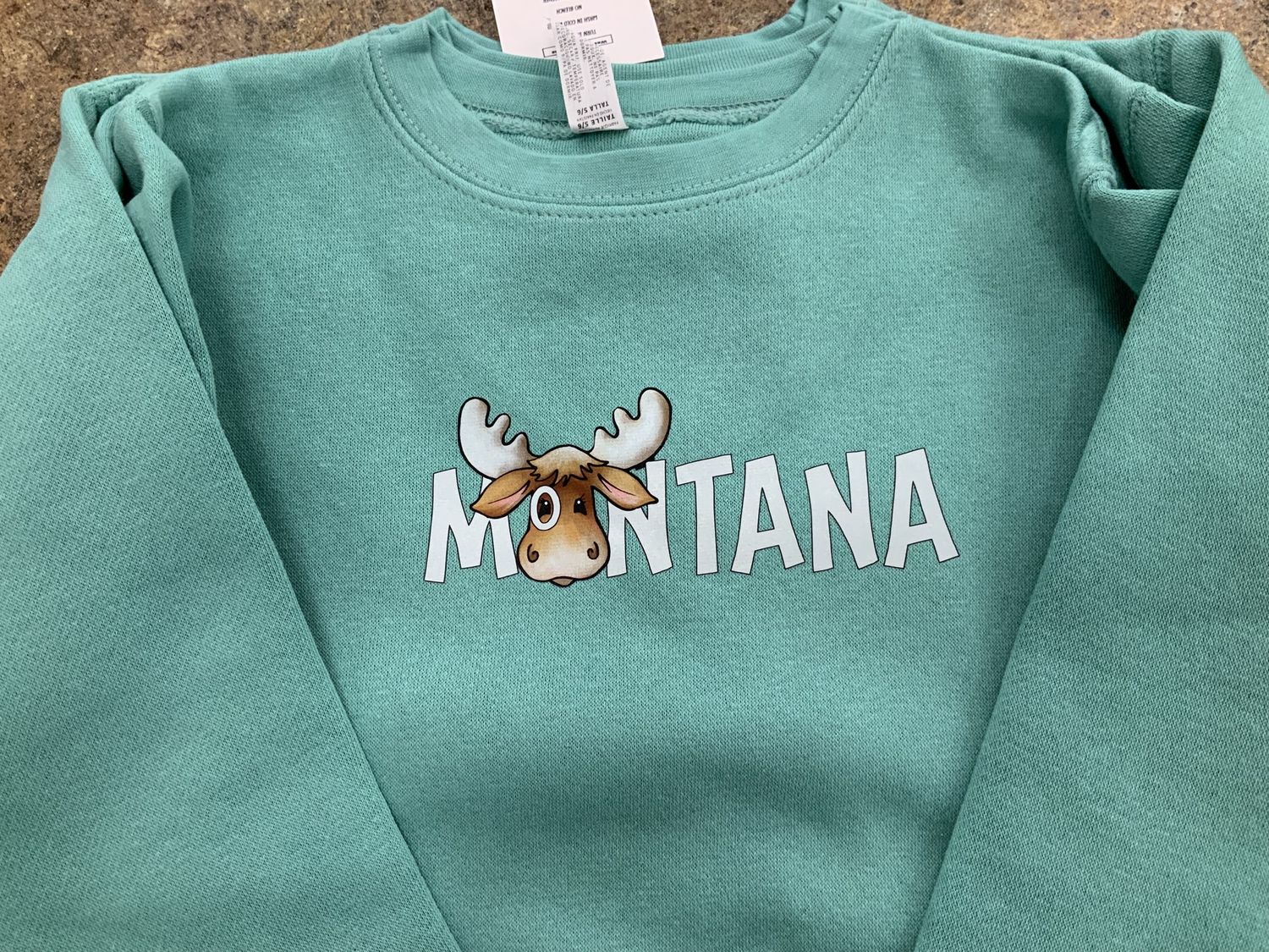 MONTANA MOOSE TODDLER SWEATSHIRT 5/6