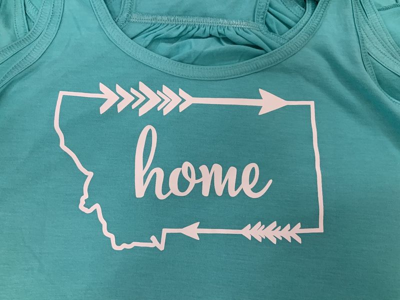 Teal Montana in Arrow Tank - XS