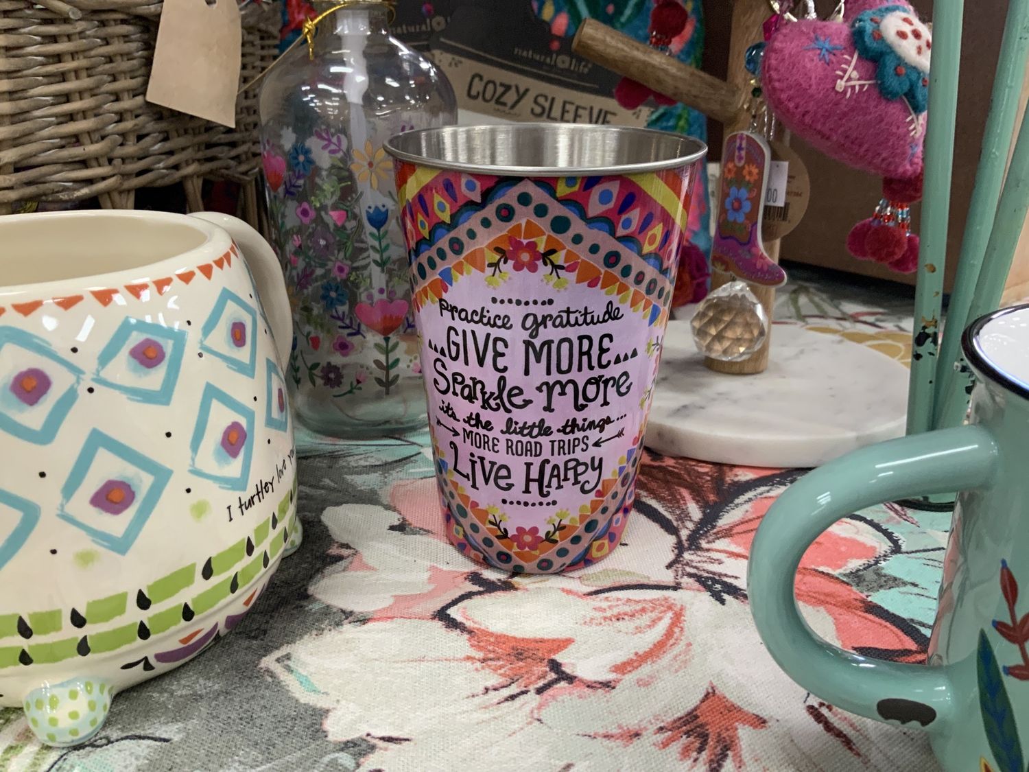 NATURAL LIFE STEEL CUP SPARKLE MORE